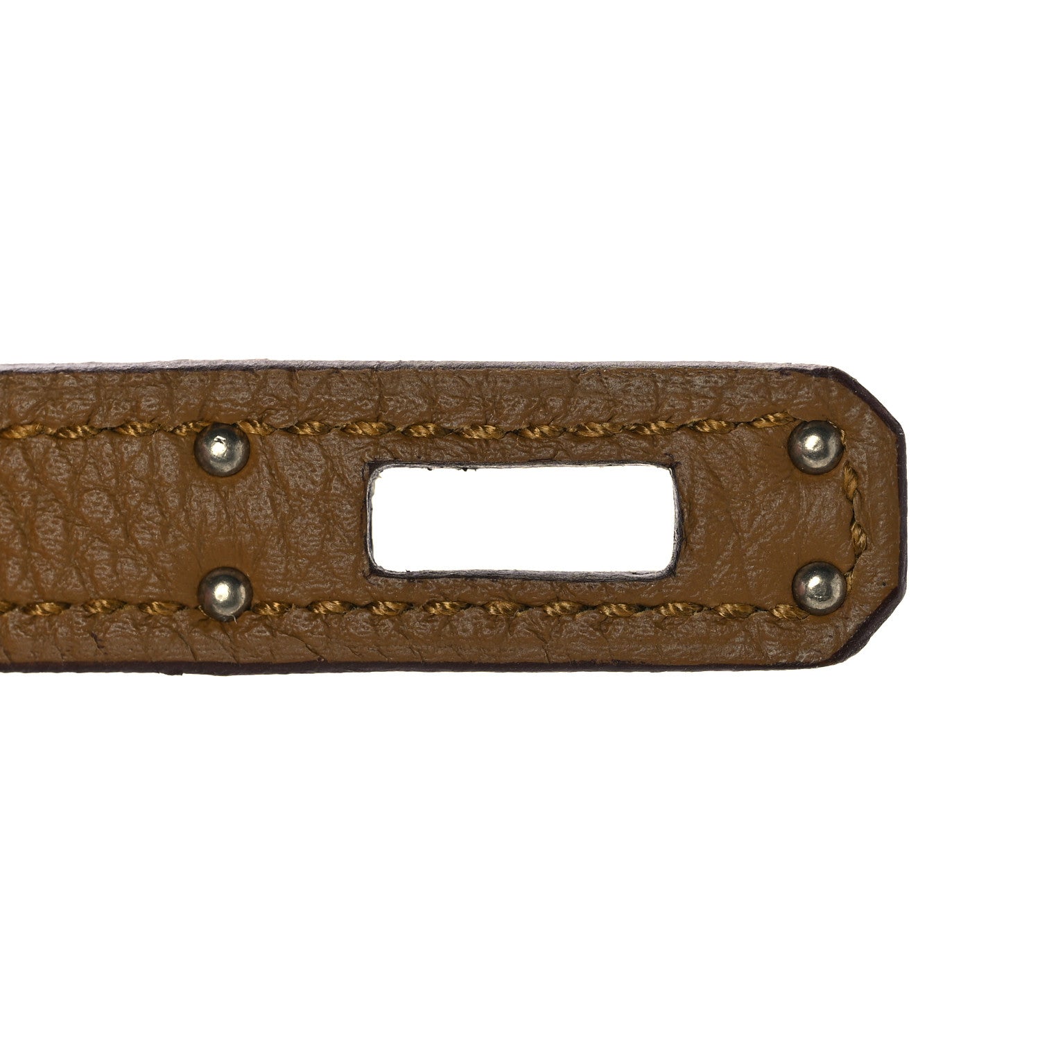 Hermes Togo Verso Birkin 25 Bronze Dore Bleu Brume 27 of 34