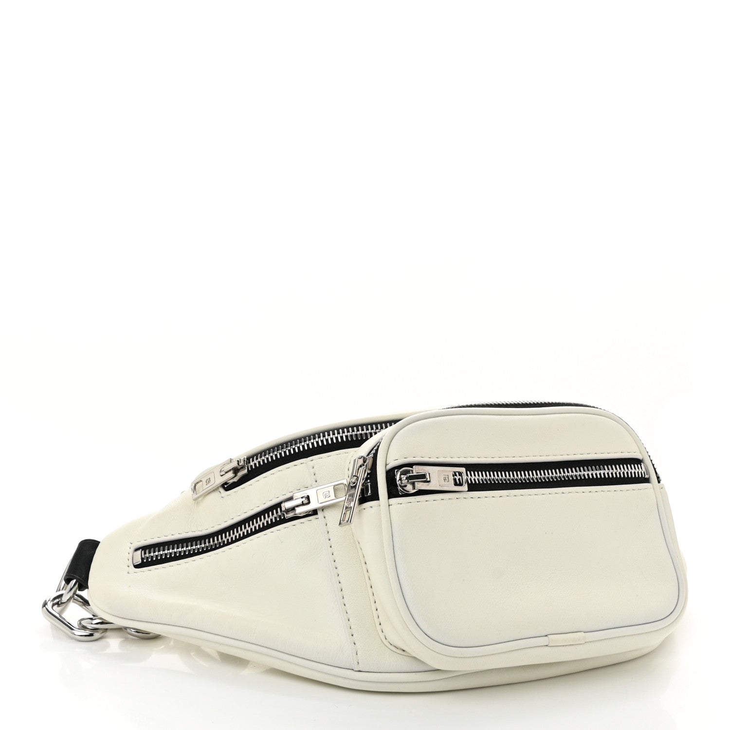 Alexander Wang Lambskin Attica Belt Bag White 4 of 9