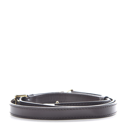 Louis Vuitton Calfskin 16mm Adjustable Shoulder Strap Brown 2 of 4