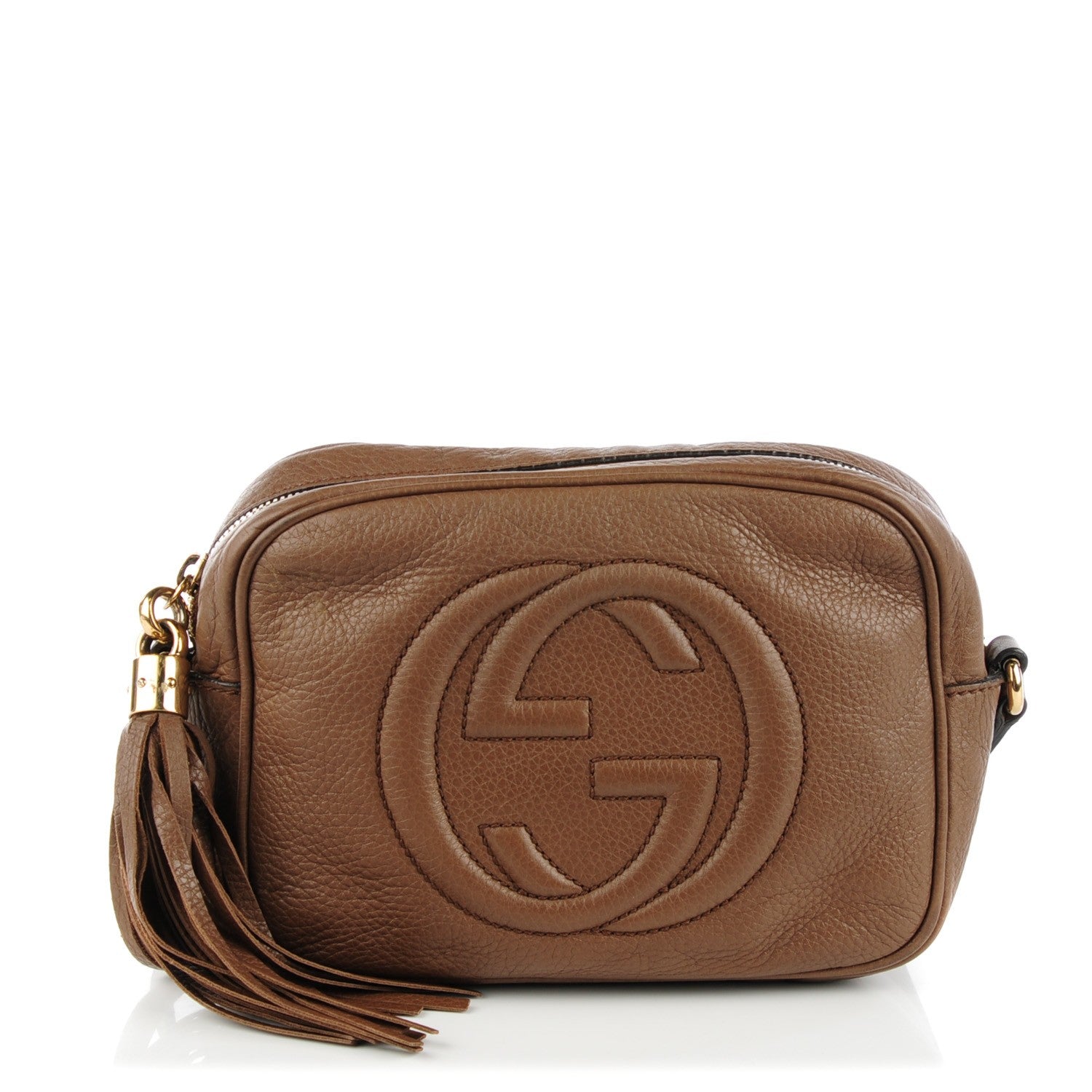 Gucci Cellarius Calfskin Small Soho Disco Bag Acero 1 of 8