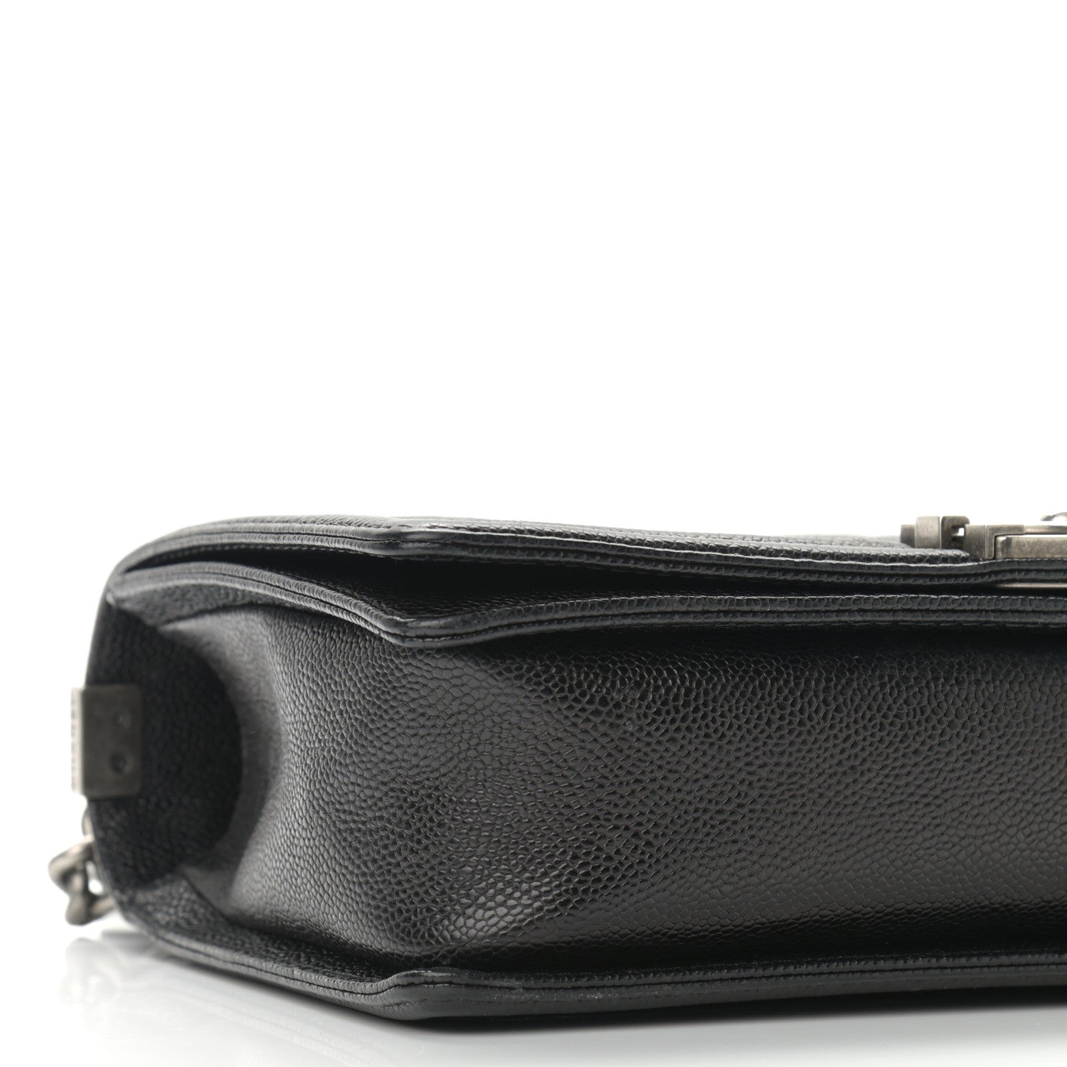 Chanel Caviar Quilted New Medium Boy Flap Black 9 of 10