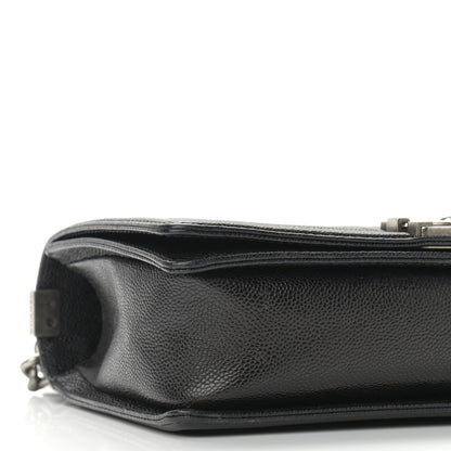 Chanel Caviar Quilted New Medium Boy Flap Black 9 of 10