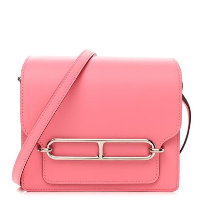 Hermes Evercolor Mini Sac Roulis Rose Azalee 1 of 10