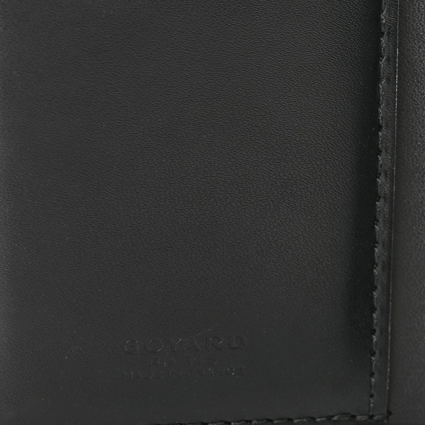Goyardine Saint Pierre Card Holder Black