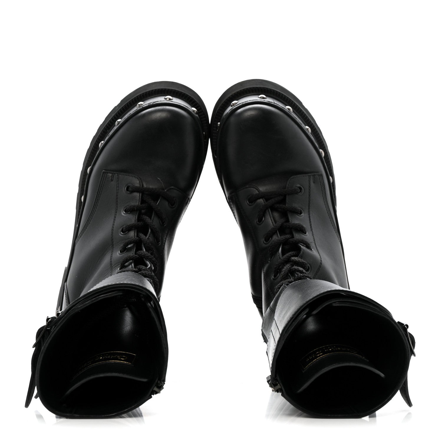 Christian Dior Calfskin Diorquake 25mm Combat Boots 39 Black 2 of 16