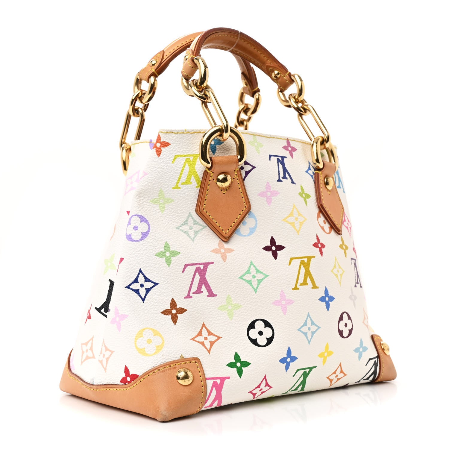 Louis Vuitton Monogram Multicolor Audra White 3 of 14