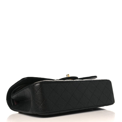 Chanel Caviar Quilted Medium Double Flap Black 4 of 9
