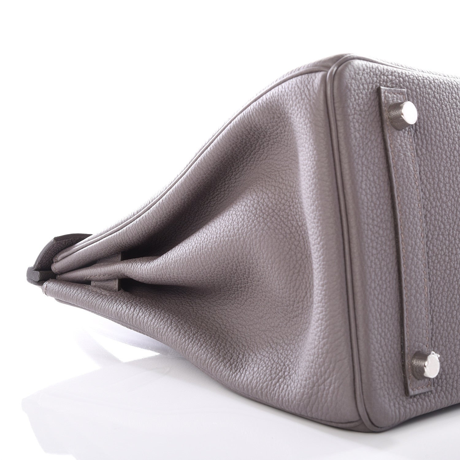 Hermes Togo Birkin 30 Etain 6 of 11