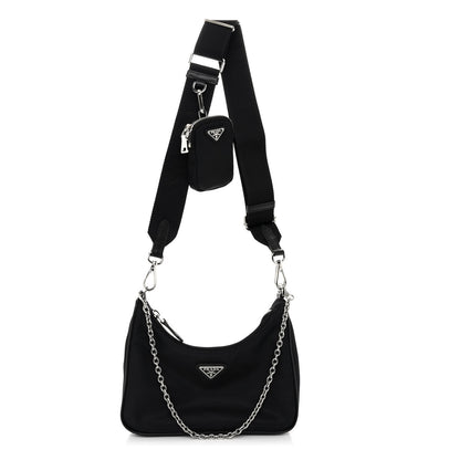 Prada Nylon Re-Edition 2005 Shoulder Bag Black 1 of 9
