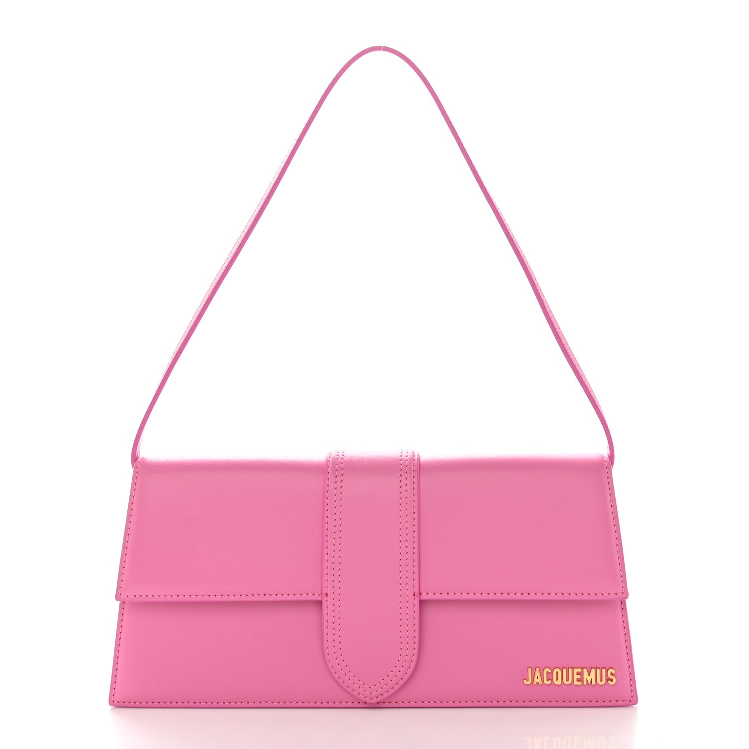 Jacquemus Smooth Calfskin Le Bambino Long Flap Pink 1 of 10