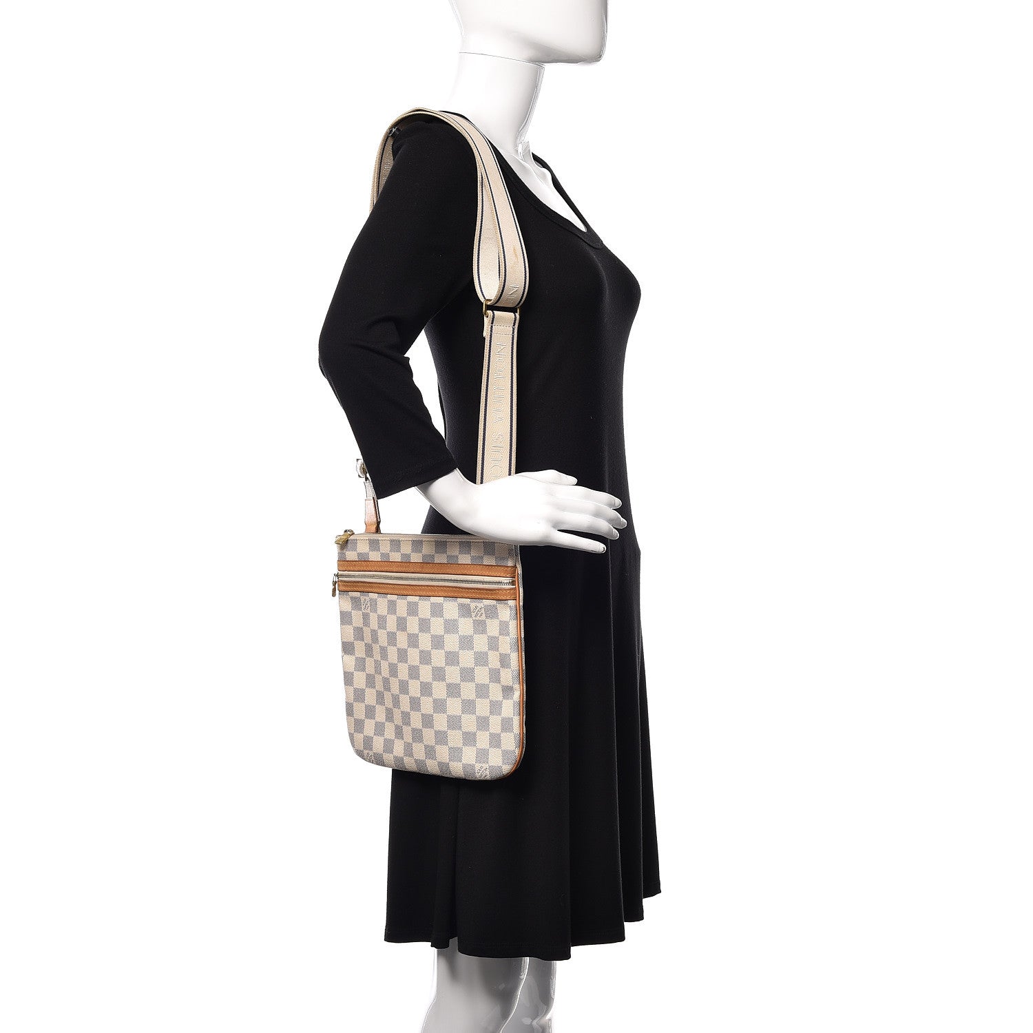 Louis Vuitton Damier Azur Bosphore Pochette 2 of 13