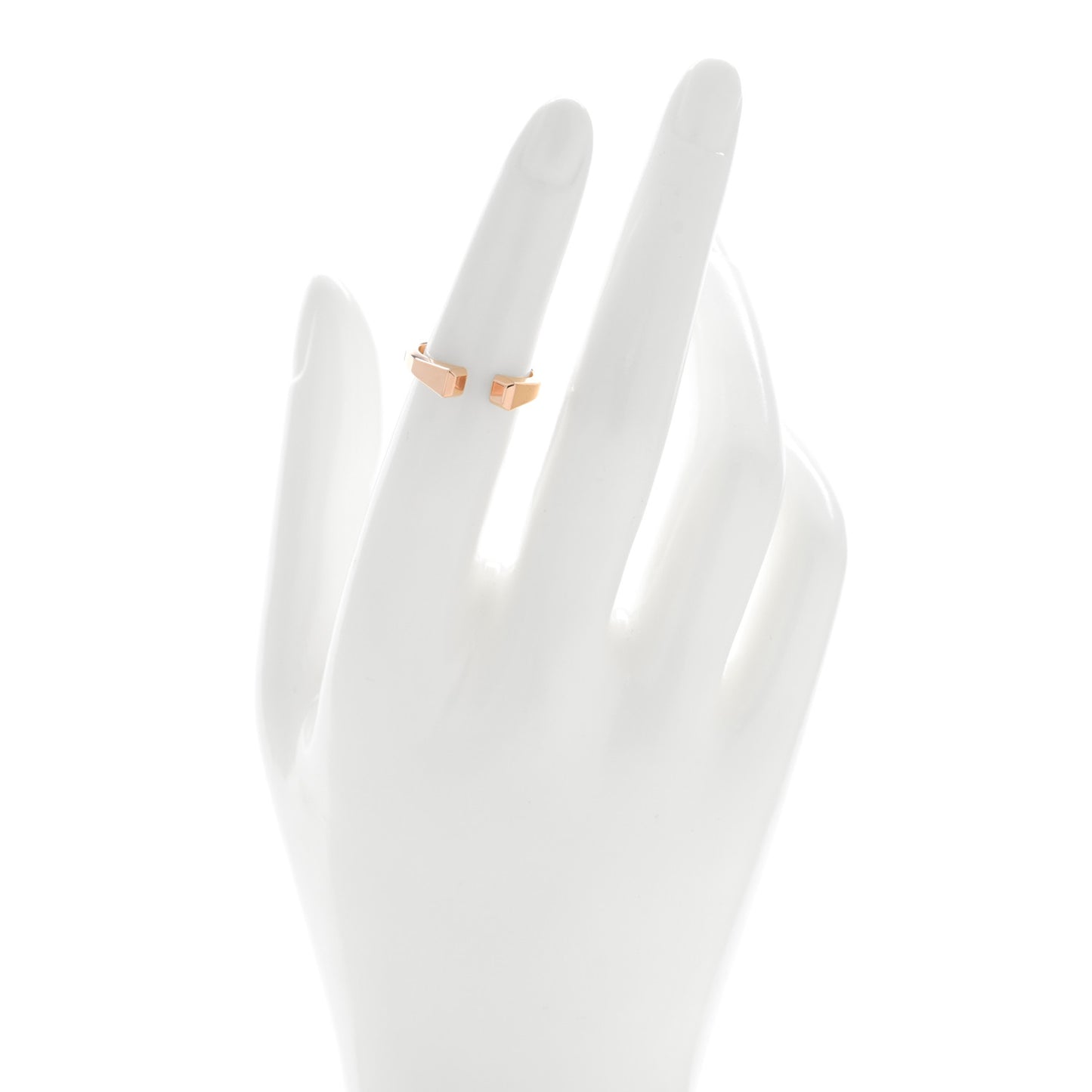 18K Rose Gold PM Clou de Forge Ring 50 5.25