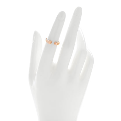 Hermes 18K Rose Gold PM Clou de Forge Ring 50 5.25 2 of 4