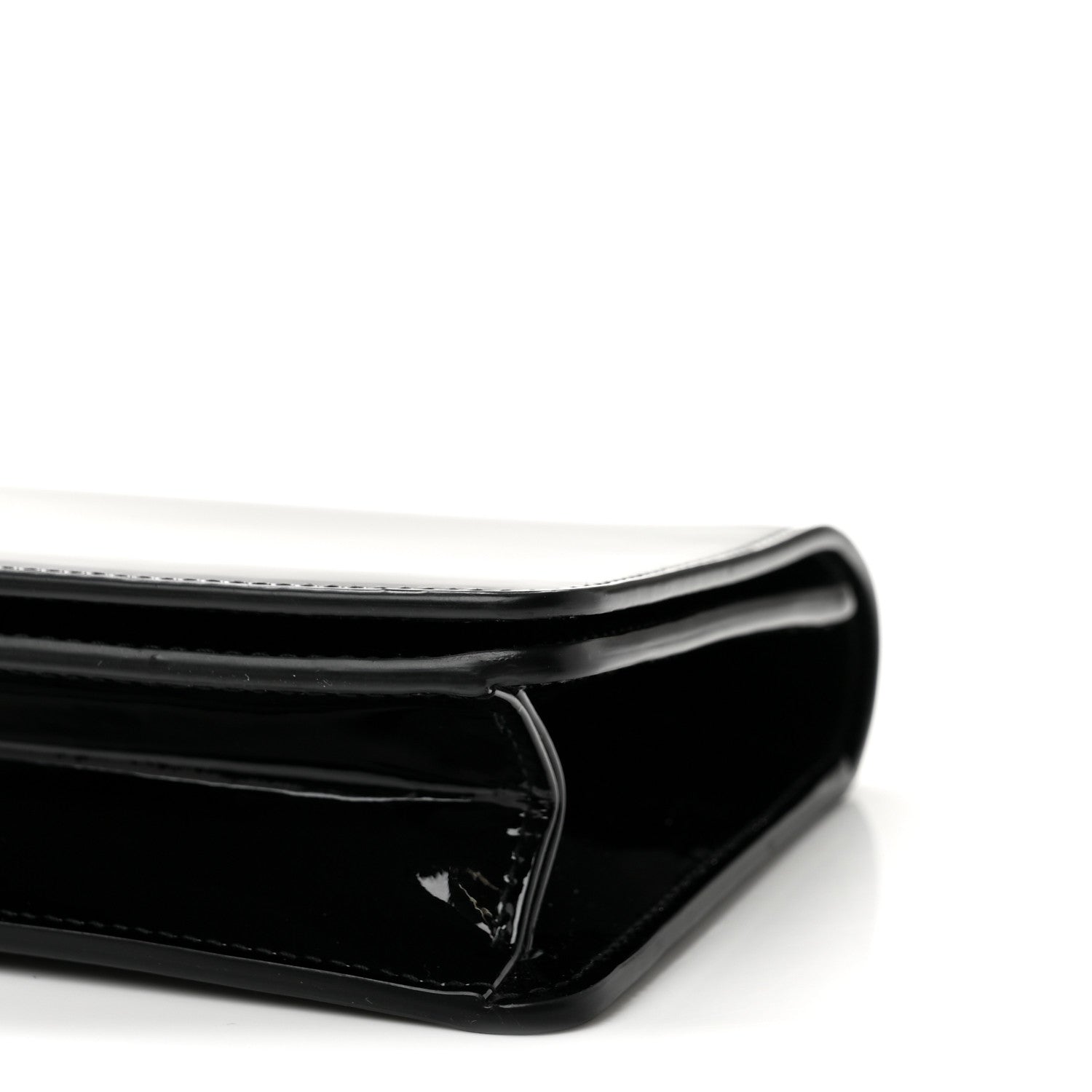 Saint Laurent Patent Calfskin Clutch Black 10 of 11