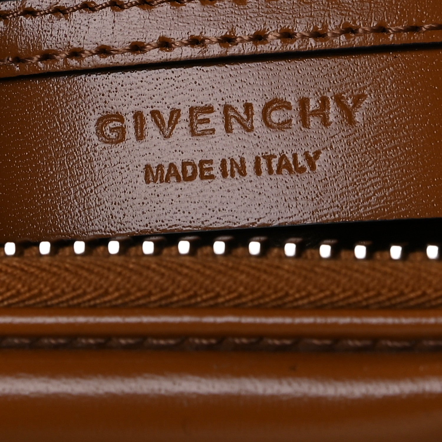 Givenchy Shiny Lord Calfskin Mini Antigona Camel 8 of 8