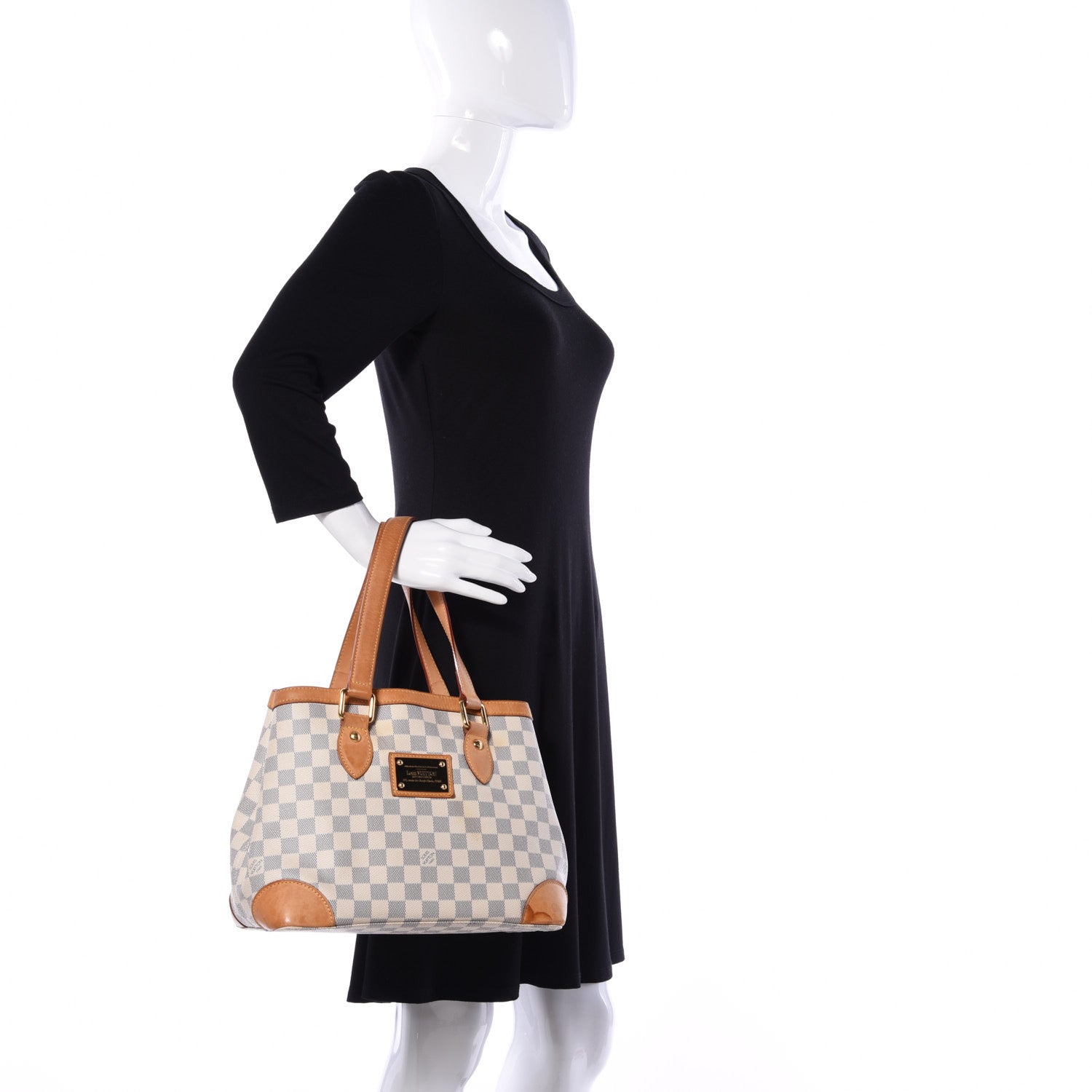 Louis Vuitton Damier Azur Hampstead PM 2 of 9