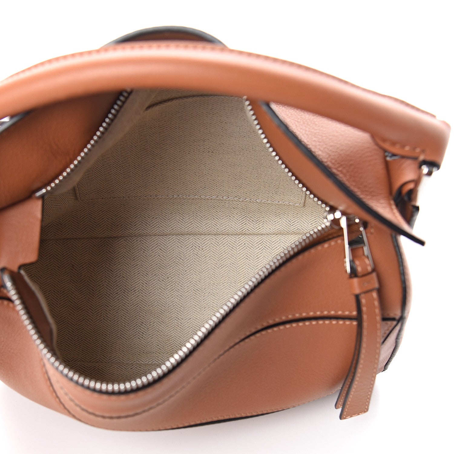 Loewe Calfskin Small Puzzle Bag Tan 4 of 8