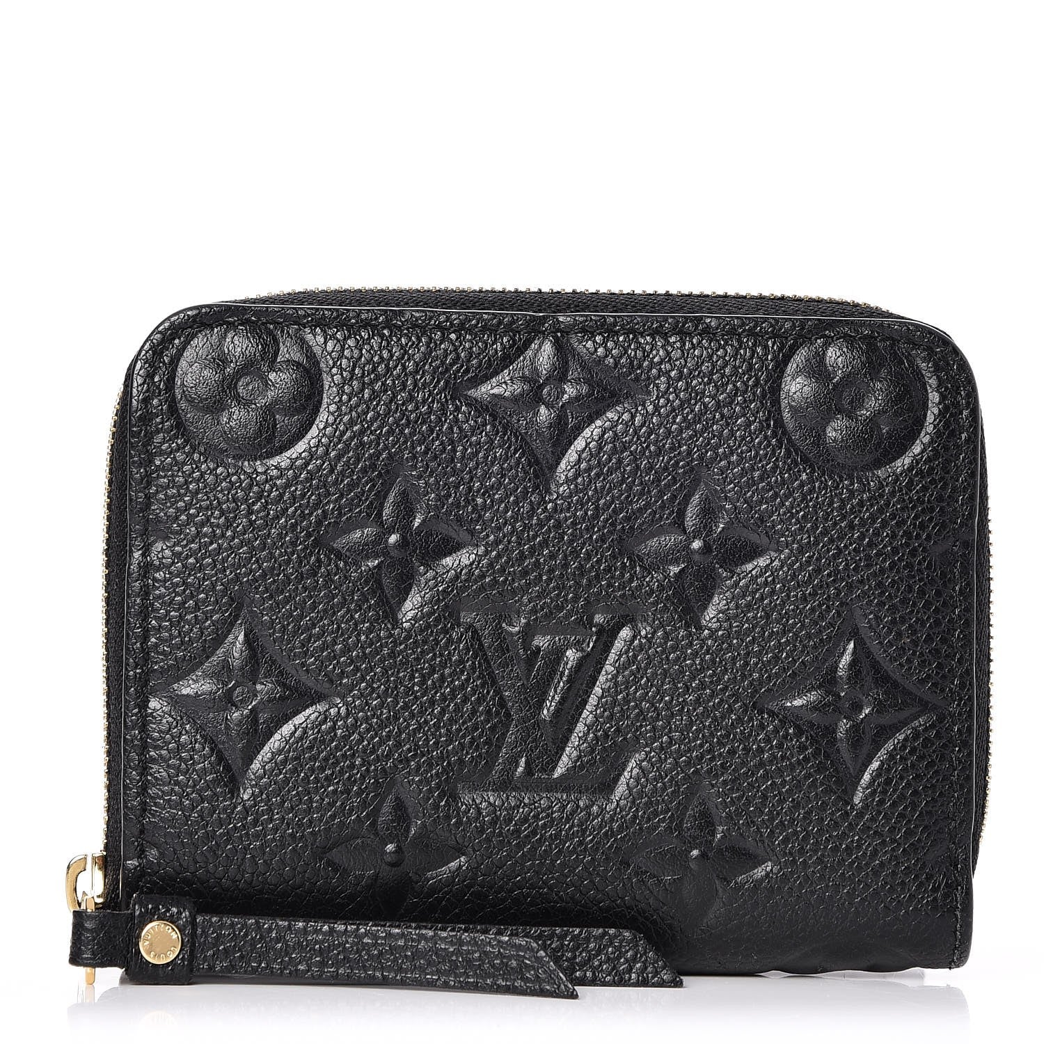 Louis Vuitton Empreinte Zippy Coin Purse Black 1 of 8