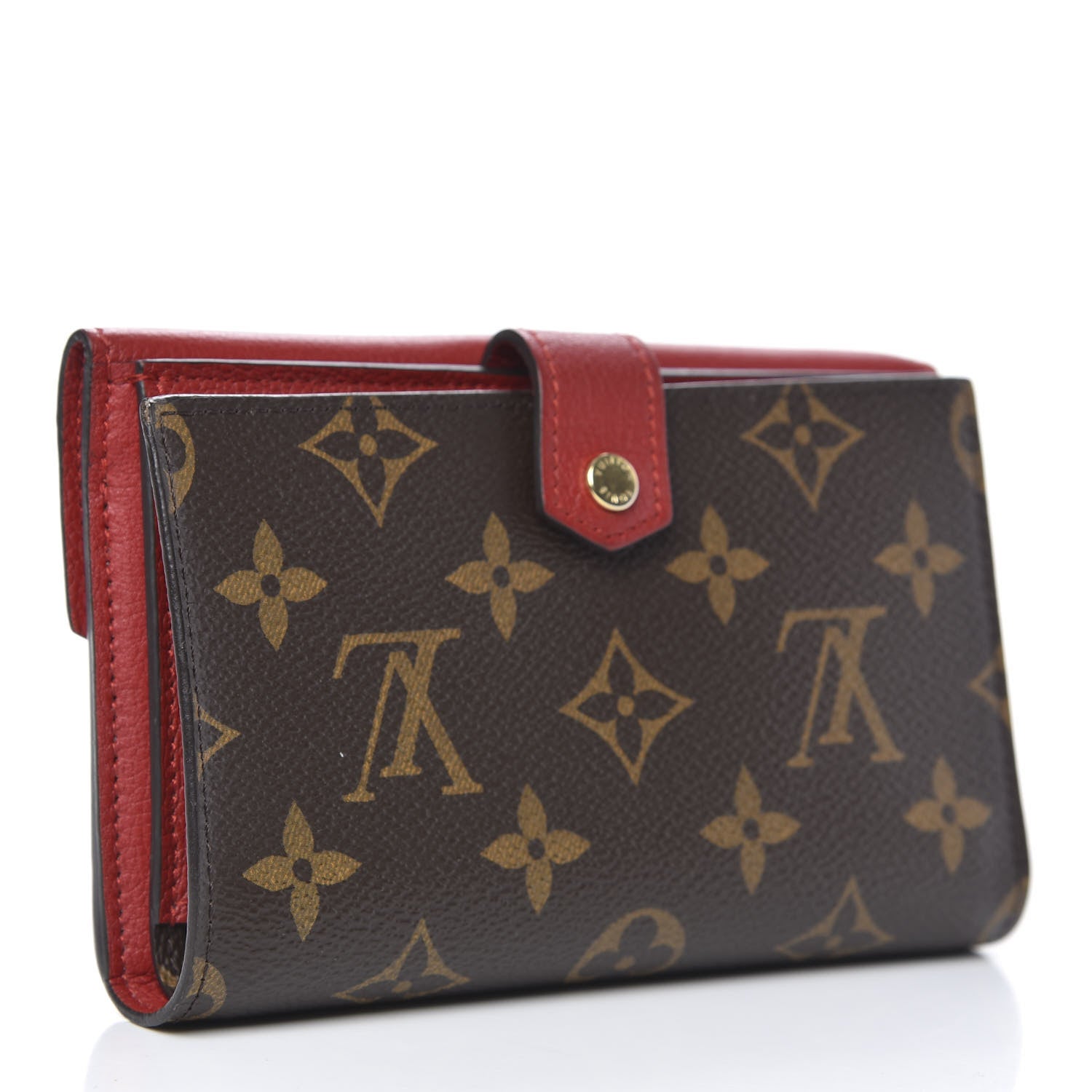 Louis Vuitton Monogram Pallas Compact Wallet Cherry 3 of 9