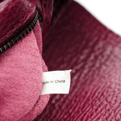 3.1 Phillip Lim 3.1 Textured Calfskin Mini Pashli Satchel Oxblood 7 of 7