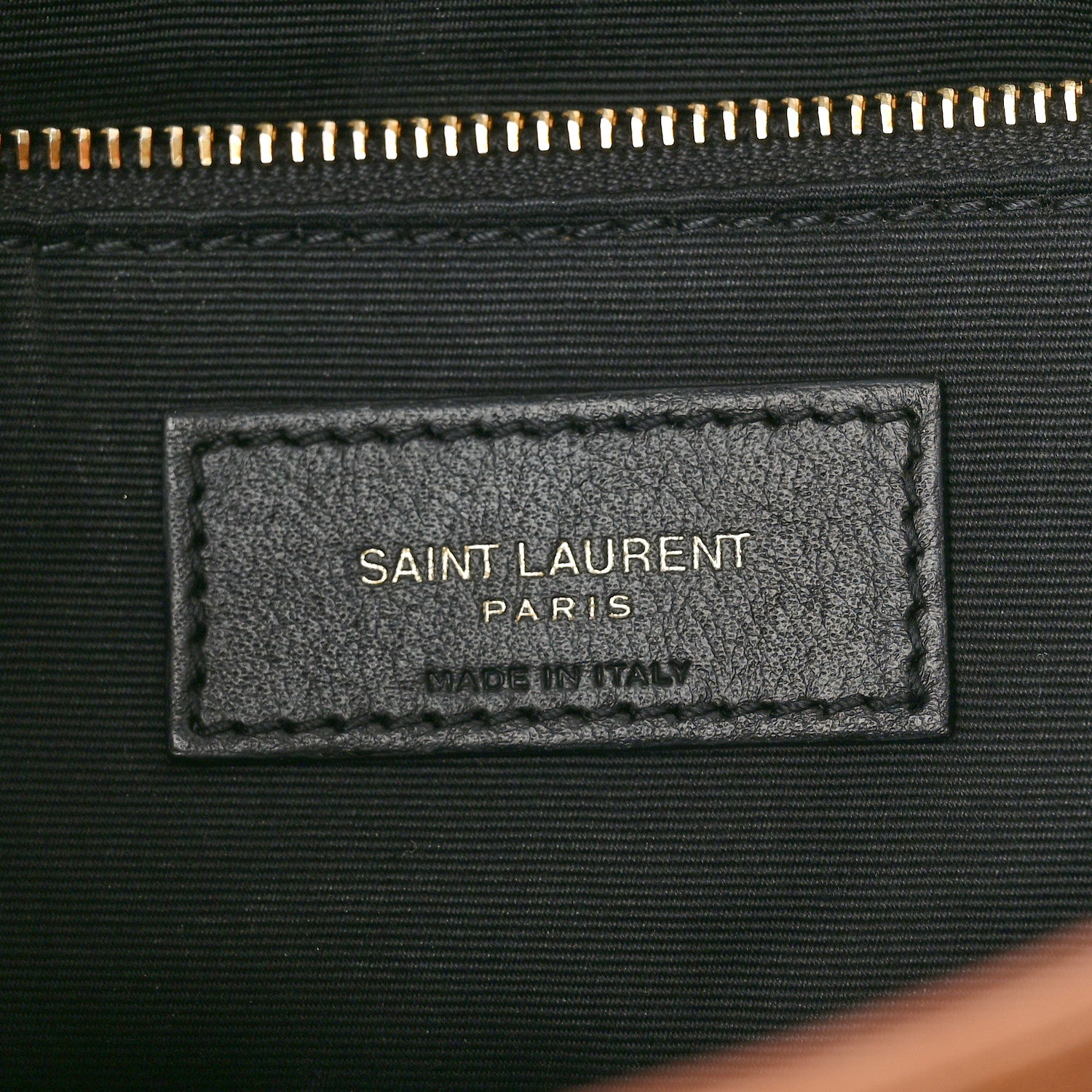 Saint Laurent Crinkled Calfskin Matelasse Monogram Medium Niki Chain Satchel Caramel 6 of 11