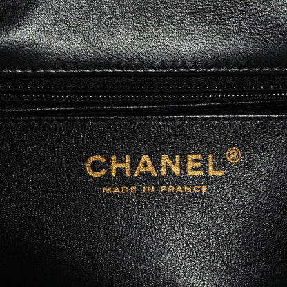 Chanel Lambskin Quilted Mini Square Flap Black 7 of 8