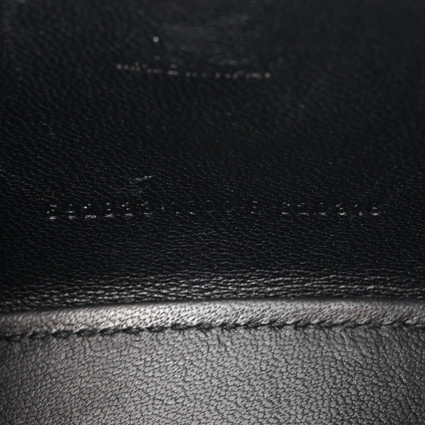 Shiny Calfskin Monochrome Crocodile Embossed Hourglass Top Handle Bag XS Black