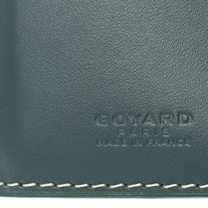 Goyard Goyardine Saint Pierre Card Holder Green 6 of 7