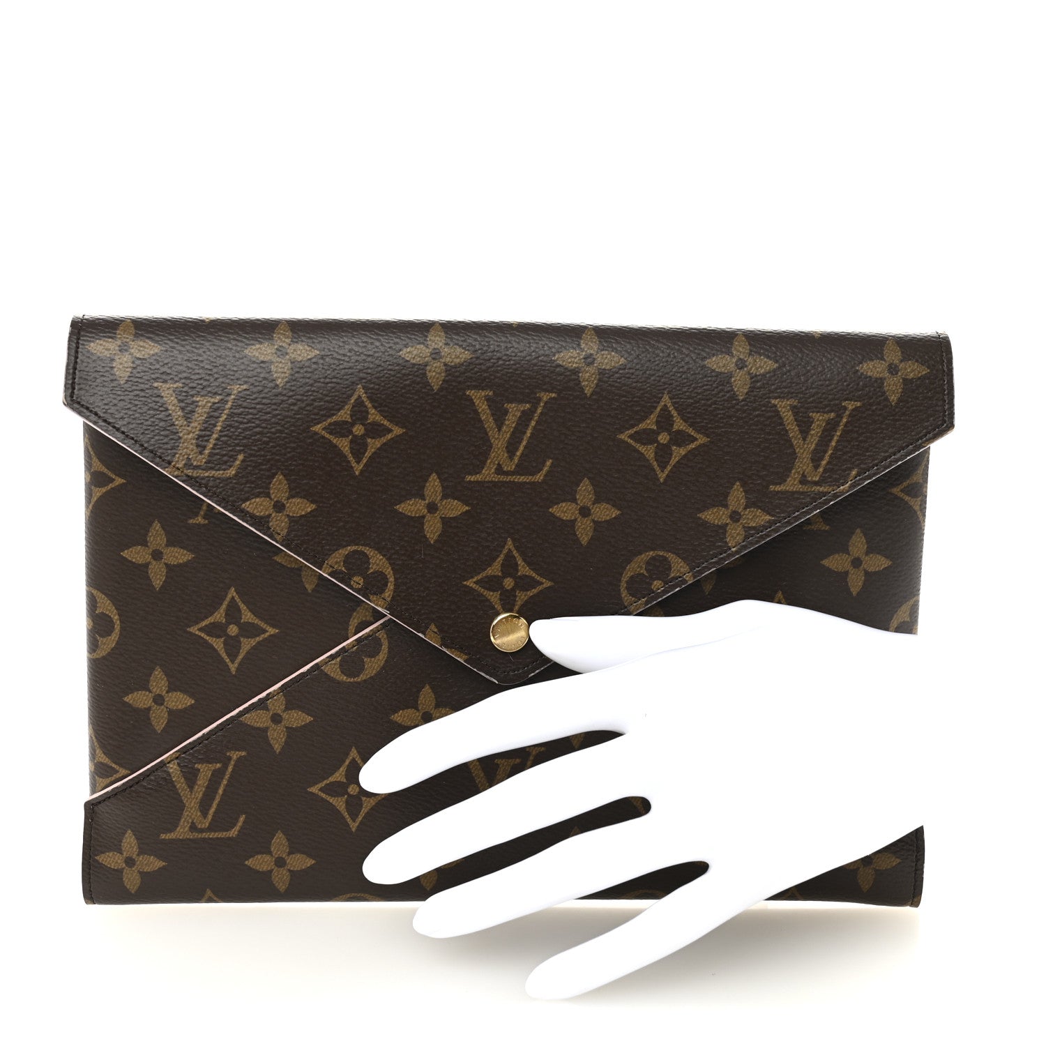 Louis Vuitton Monogram Large Kirigami Pochette Insert Rose Ballerine 2 of 7