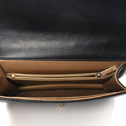Chanel Goatskin Quilted Small Chic Pearls Flap Black 5 of 10