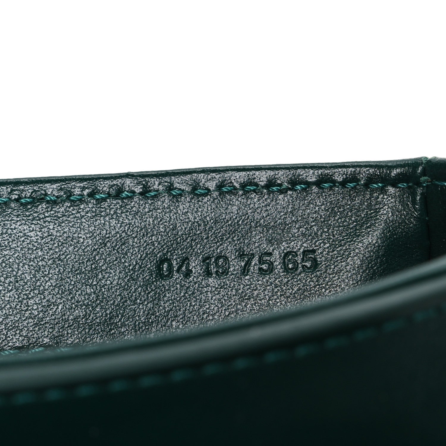 Chloe Shiny Calfskin Suede Mini C Double Carry Green 7 of 10