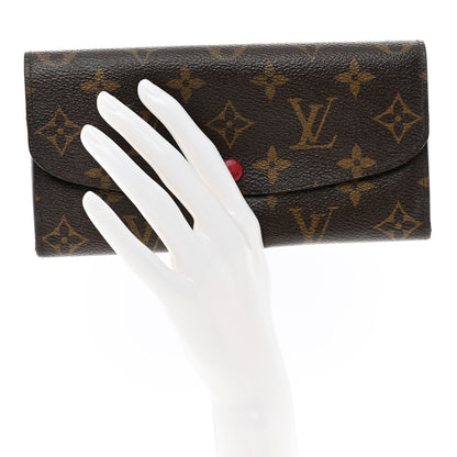 Louis Vuitton Monogram Emilie Wallet Rouge 2 of 11