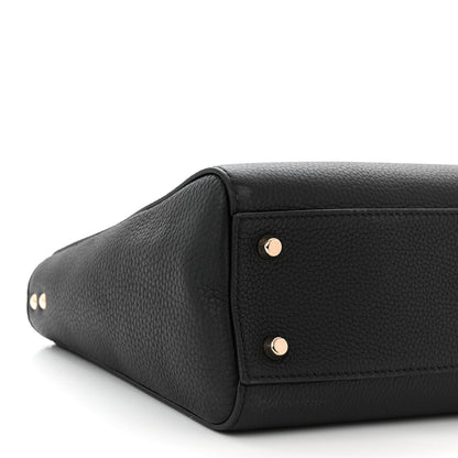 Christian Dior Bullcalf Medium Lady D-Sire Tote Black 9 of 10