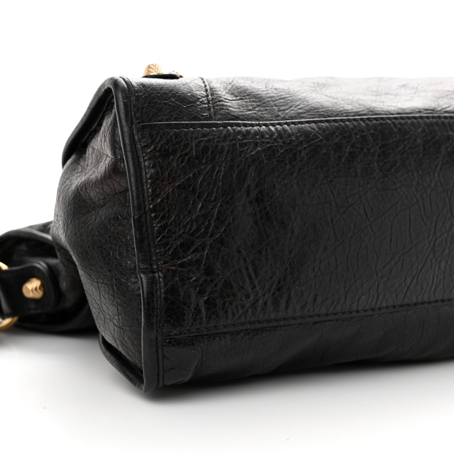Agneau Giant 12 Gold Hardware City Black