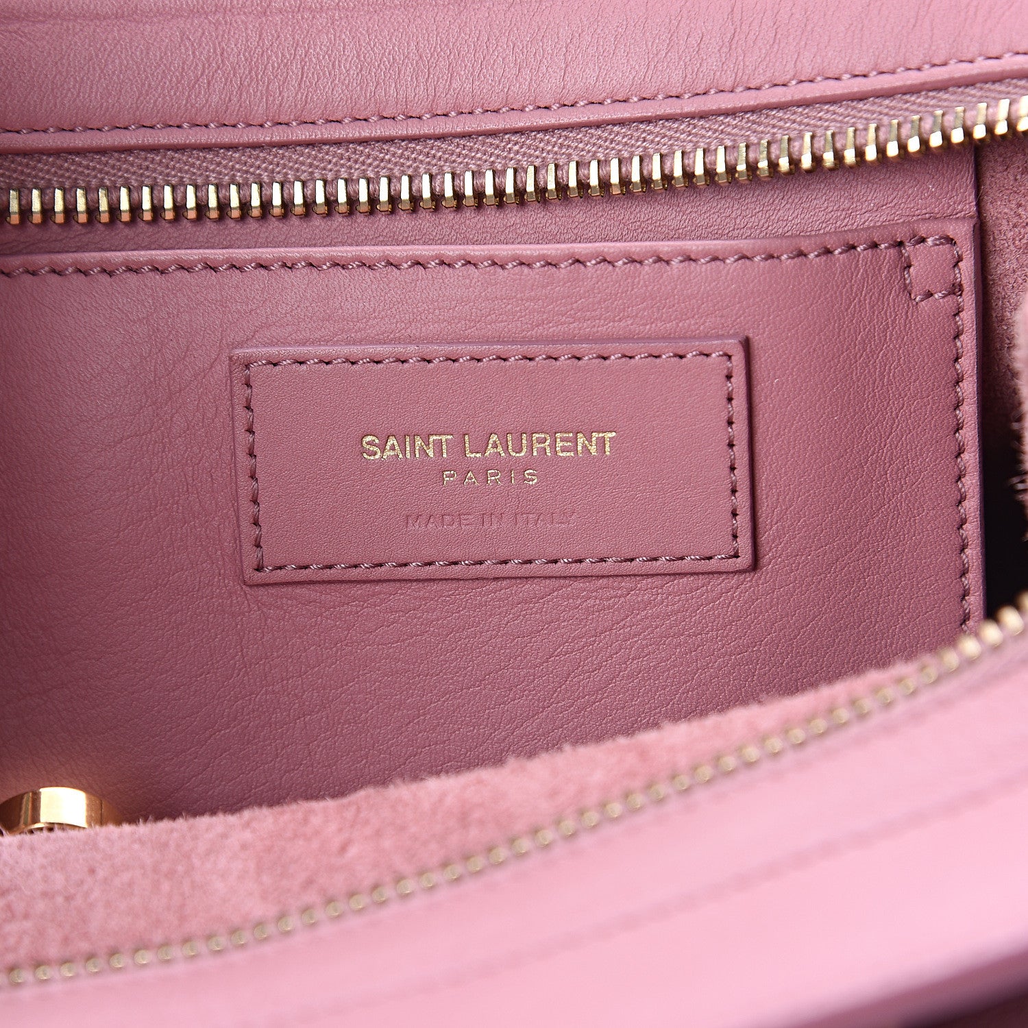 Saint Laurent Calfskin Small Classic Y Cabas Vieux Rose 5 of 7