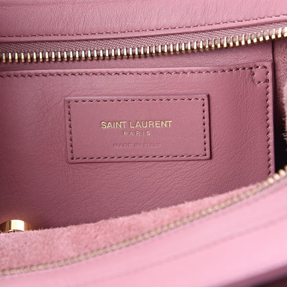 Saint Laurent Calfskin Small Classic Y Cabas Vieux Rose 5 of 7