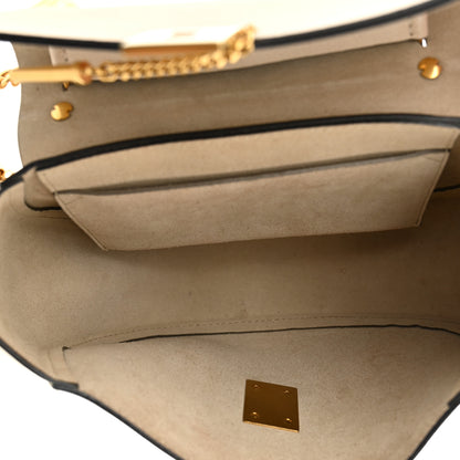Chloe Grained Lambskin Drew Crossbody Beige 5 of 12