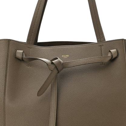 Celine Soft Grained Calfskin Medium Belt Cabas Phantom Taupe 8 of 11