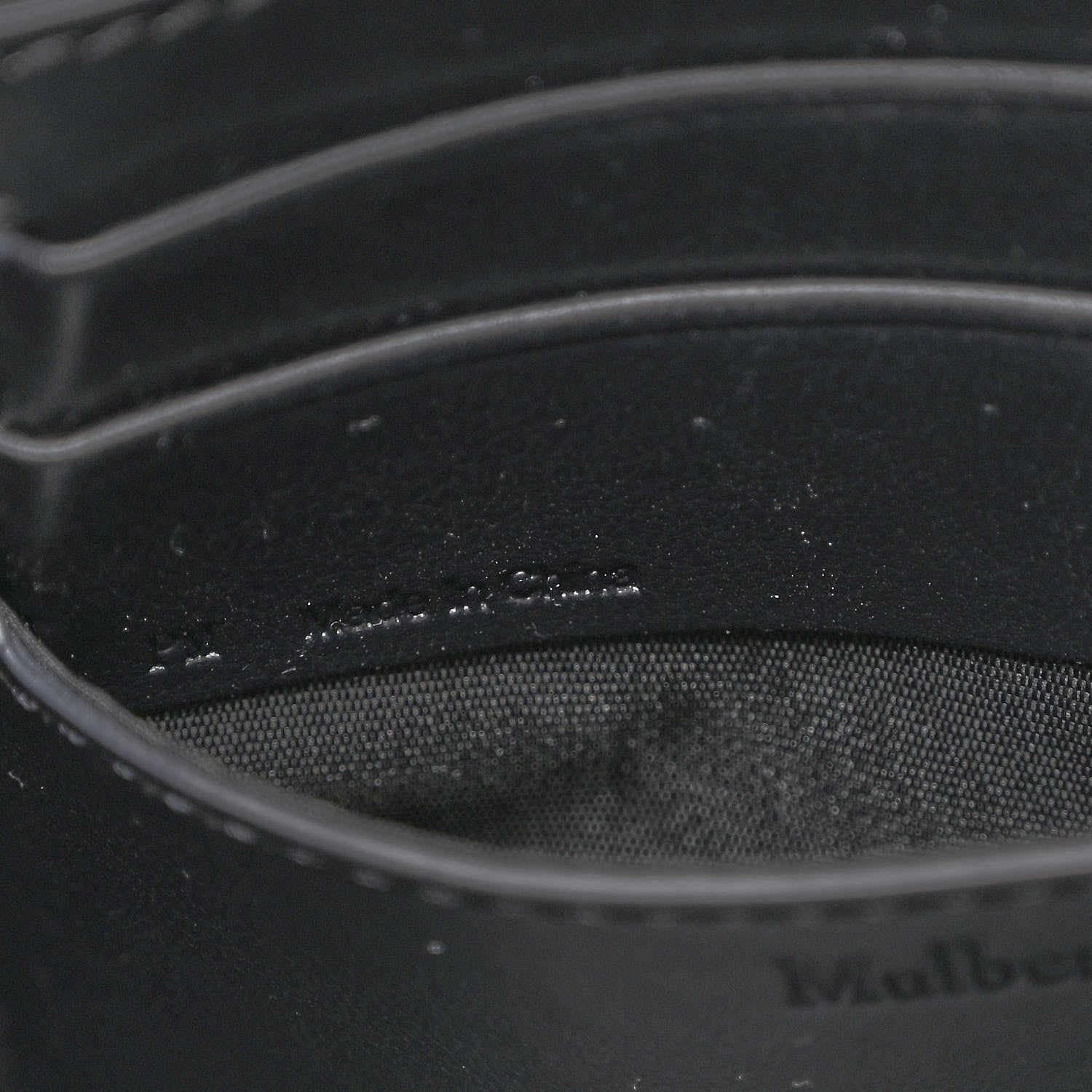 Mulberry Classic Grain Mini Bayswater White 7 of 13