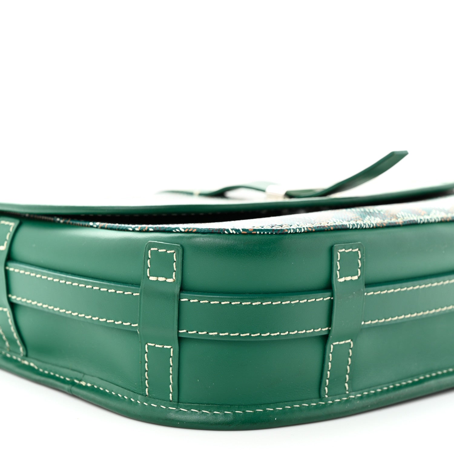Goyard Goyardine Belvedere II PM Messenger Bag Green 8 of 10