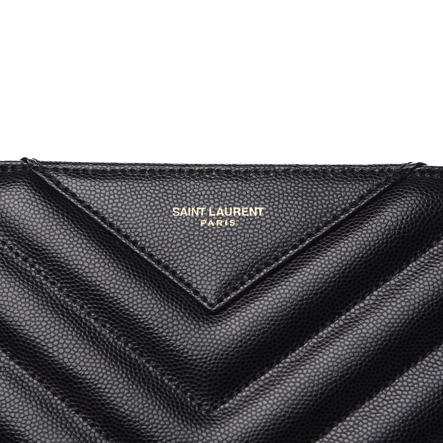 Grain De Poudre Matelasse Chevron Medium Tribeca Shopping Bag Black
