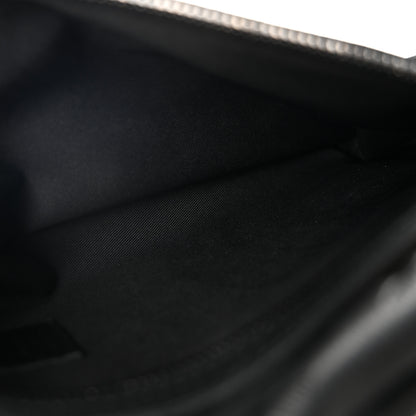 Louis Vuitton Calfskin Shadow Monogram Duo Slingbag Black 5 of 10