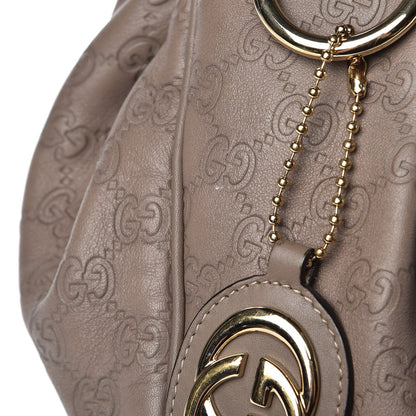Gucci Guccissima Medium Sukey Tote Taupe 9 of 10