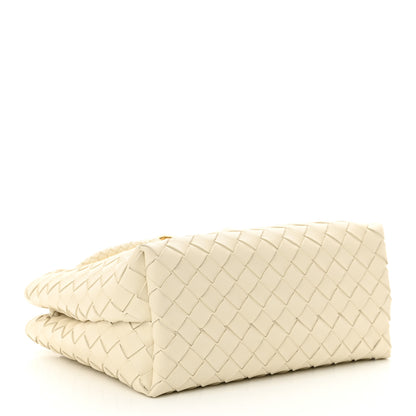 Bottega Veneta Nappa Intrecciato Small Andiamo Shoulder Bag Sea Salt 4 of 9