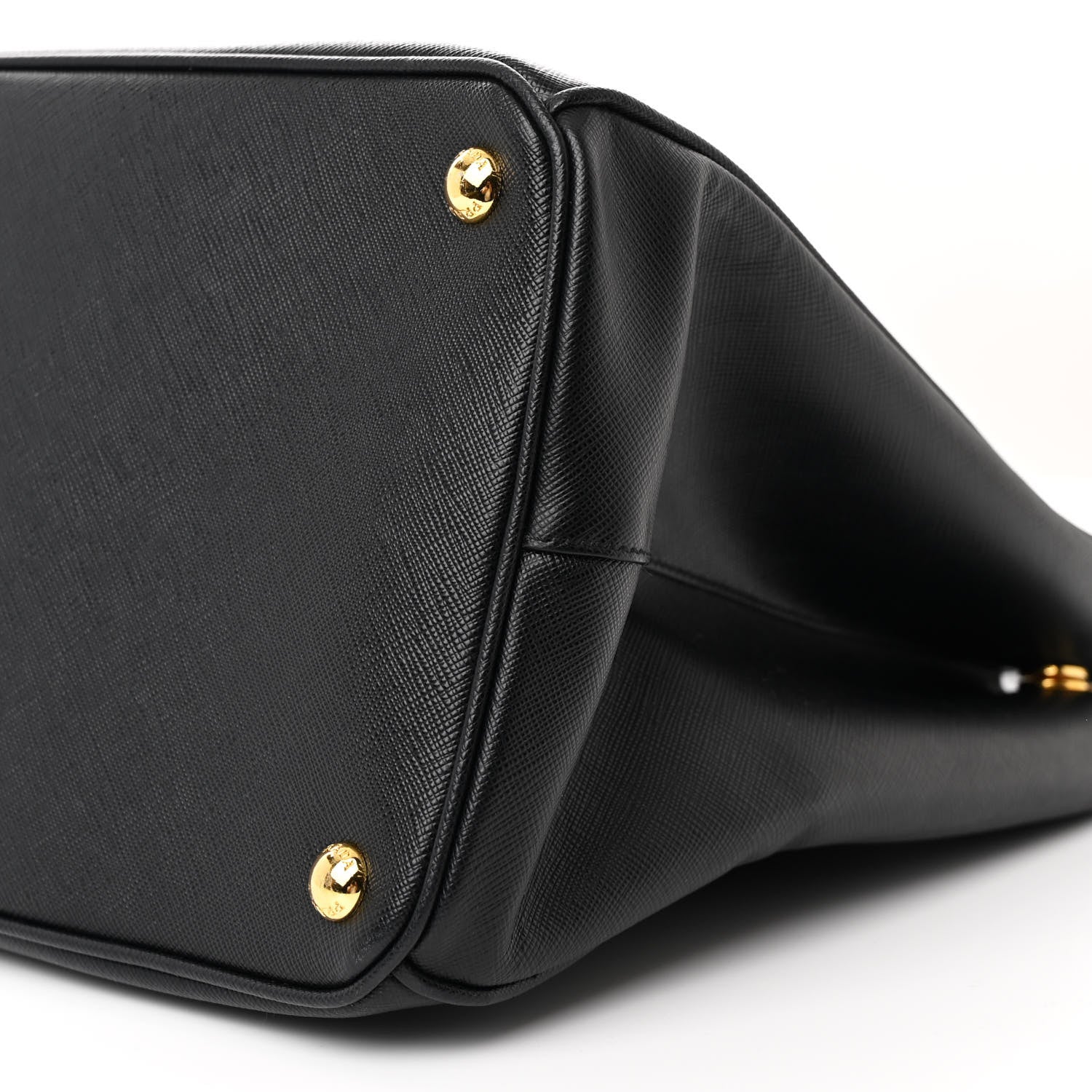 Prada Saffiano Lux Large Galleria Double Zip Tote Black 10 of 10