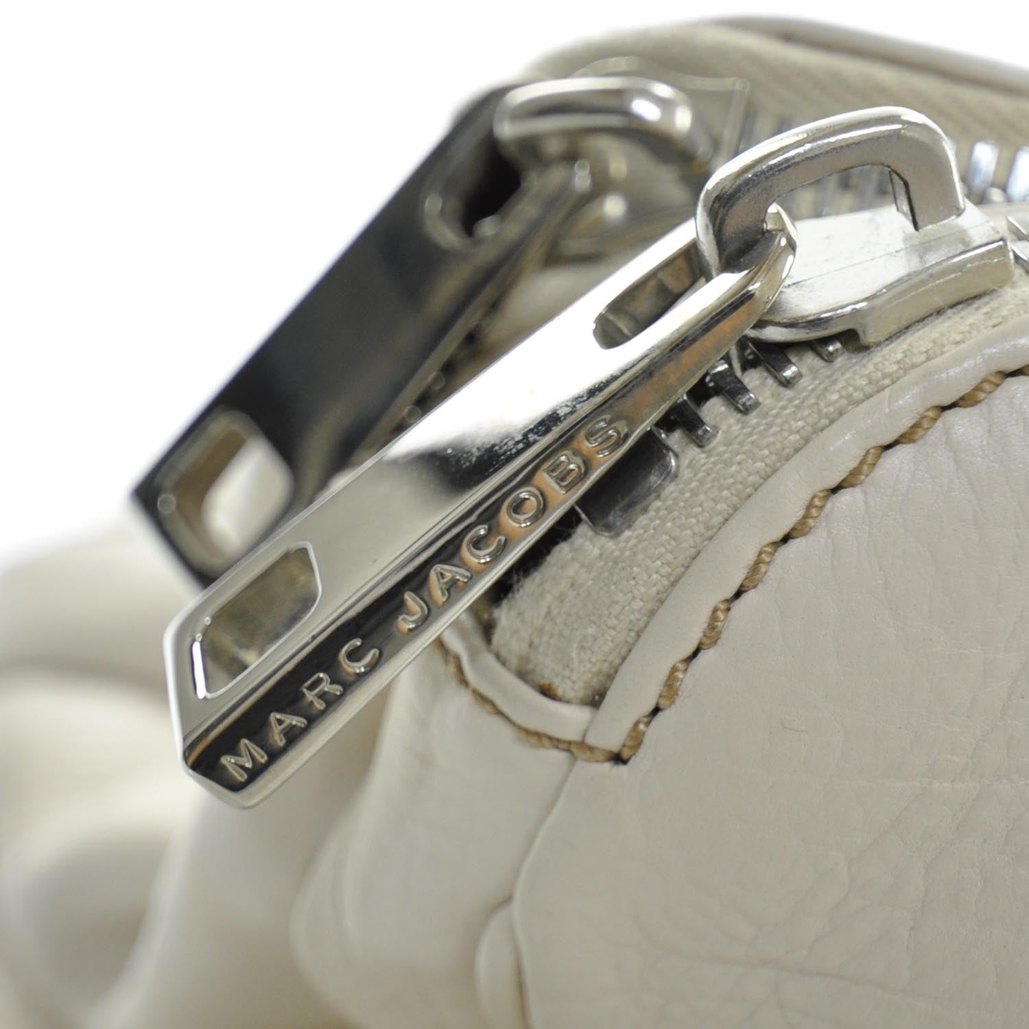 Marc Jacobs Leather Blake Satchel Cream 10 of 10