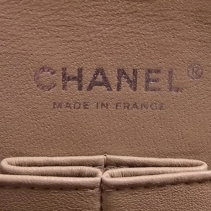 Chanel Caviar Quilted Medium Double Flap Beige 8 of 10