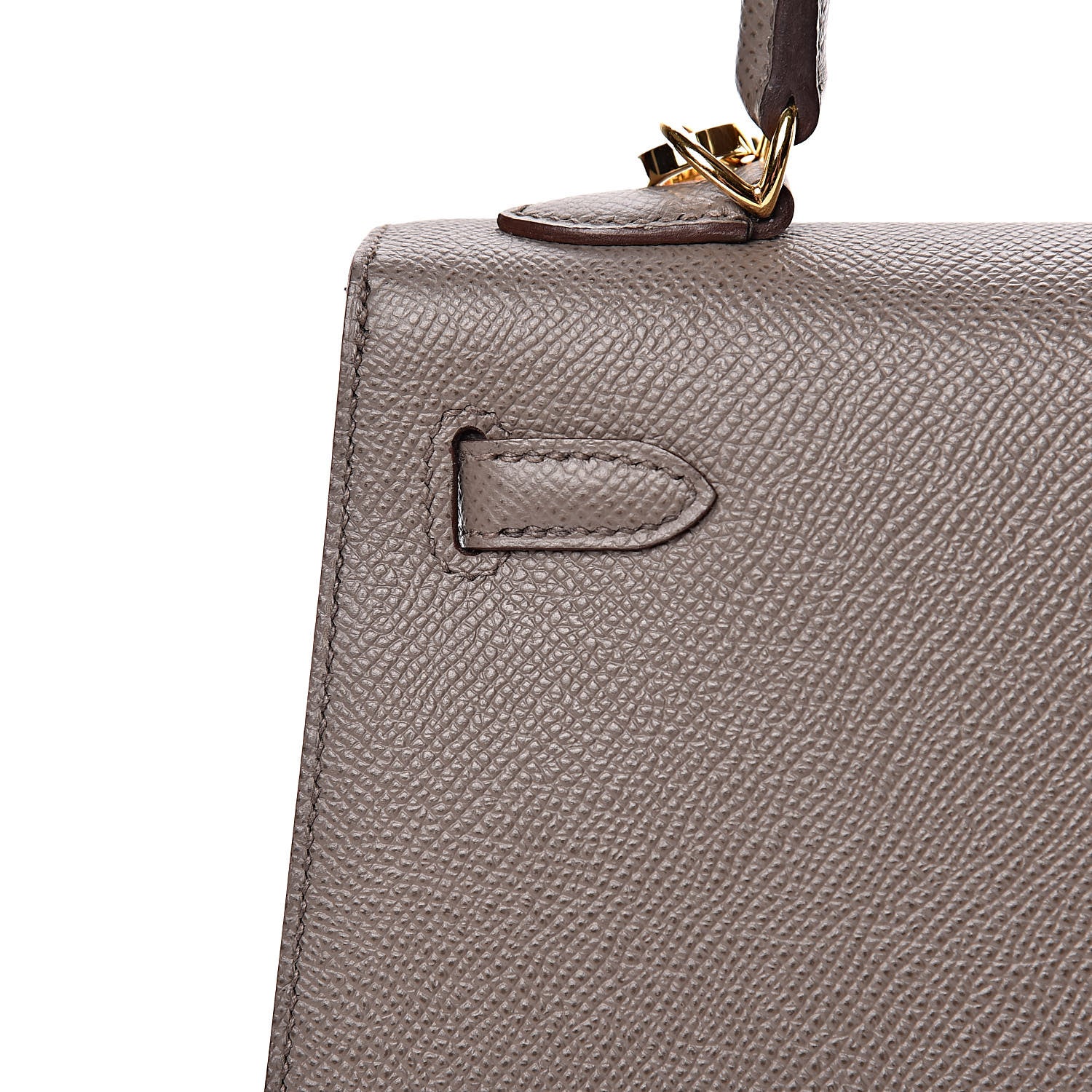 Hermes Epsom Kelly Sellier 25 Etain 30 of 40