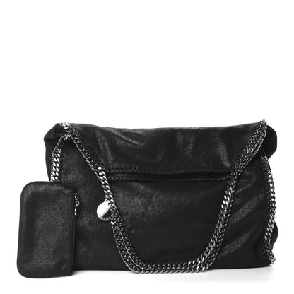Stella McCartney Shaggy Deer Big Falabella Tote Black 1 of 11