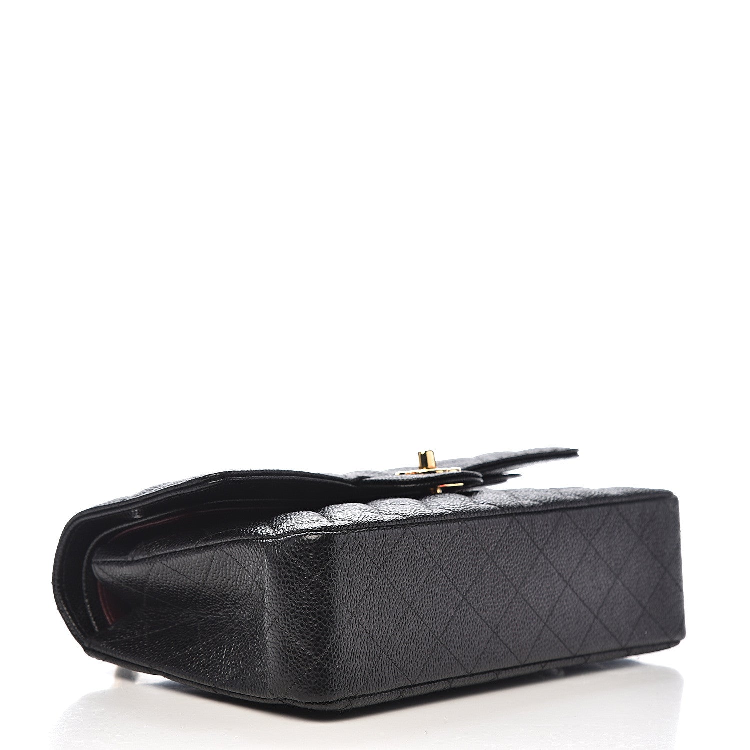 Chanel Caviar Quilted Medium Double Flap Black 3 of 10